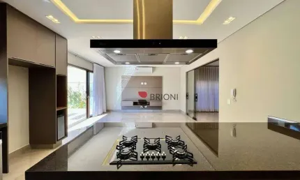 Casa a venda em condomínio alto do castelo 305m2 - 3 quartos/suite  em ribeirão preto/sp i imobiliária em ribeirão preto i brioni imóveis