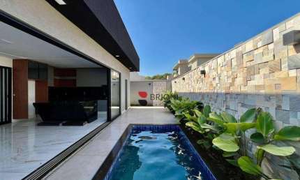 Casa à venda com 220m², 3 quartos/suítes em condomínio Alto do Castelo, em Ribeirão Preto/SP I Imobiliária Brioni imóveis