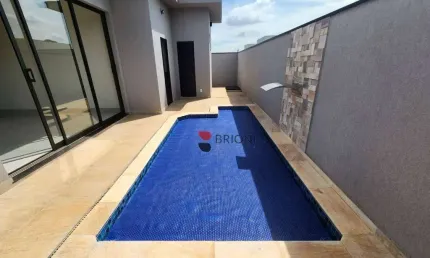 Casa térrea alto padrão com 150 m², 03 quartos à venda no Condomínio Portal da Mata em Ribeirão Preto/SP I Imobiliária Brioni imóveis
