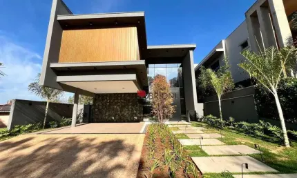 Casa Alto Padrão de 386 m² 4 quartos/suítes à venda, condomínio Buganville no Jardim Olhos D Água, em Ribeirão Preto I Imobiliária em Ribeirão Preto