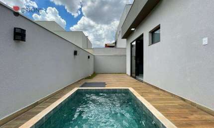 Casa de 132 m², 3 quartos/suítes à venda em condomínio Buona Vita Ribeirão, em Ribeirão Preto/SP I Imobiliária I Brioni imóveis
