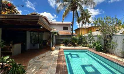 Casa com 4 dormitórios, 271 m², Condomínio Santa Helena em Ribeirão Preto/SP I Imobiliária Brioni imóveis