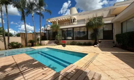 Casa sobrado com 4 dormitórios, 719 m² - venda por R$ 3.392.000- Condomínio Santa Monica II - Ribeirão Preto/SP