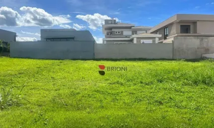 Terreno alto padrão com 352 m²,  à venda no condomínio terras de florença em ribeirão preto/sp i imobiliária brioni imóveis