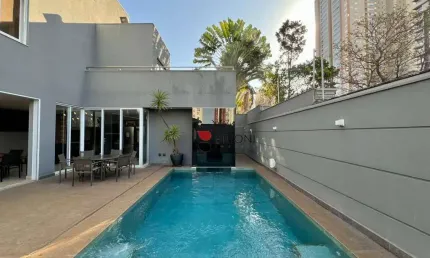 Casa sobrado alto padrão com 480m², 4 quartos à venda no condomínio torino em ribeirão preto/sp i imobiliária brioni imóveis