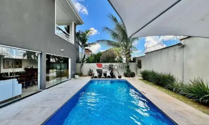 Casa Sobrado alto padrão com 357m², 3 quartos/suítes à venda no Condomínio Saint Gerardt, em Ribeirão Preto/SP I Imobiliária Brioni imóveis