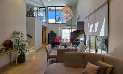 Sobrado alto padrão no Quinta dos Ventos, 277m² 3 quartos/suíte à venda, em Ribeirão Preto/SP I Imobiliária em Ribeirão Preto I Brioni imóveis.