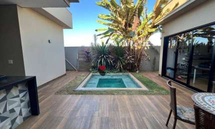 Casa Térrea com mezanino, alto padrão com 237m², 3 quartos suites à venda no Condomínio Quinta dos Ventos, em Ribeirão Preto/SP I Imobiliária Brioni