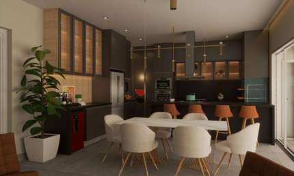 Sobrado Alto Padrão com 222m², 4 quartos/suítes no Condomínio Jardim Sul I Imobiliária em Ribeirão Preto I Brioni imóveis