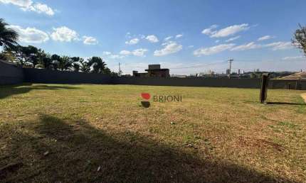 Terreno alto padrão, com 960m², à venda no Condomínio Royal Park, em Ribeirão Preto/SP I Imobiliária em Ribeirão Preto I Brioni imóveis