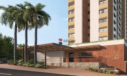 Edifício Thai Homes, 122m², 2 quartos/suítes, à venda no Jardim Olhos D'água, em Ribeirão Preto/SP I Imobiliárias em Ribeirão Preto I Brioni imóveis