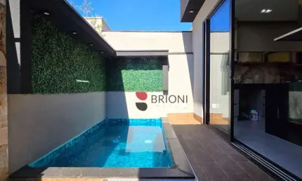 Casa alto padrão no Condomínio Vila Romana 1, 152m² 3 quartos/suítes à venda, em Ribeirão Preto/SP I Imobiliária em Ribeirão Preto I Brioni imóveis