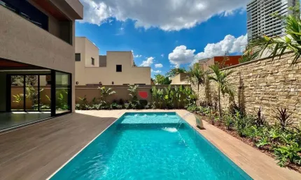 Casa sobrado alto padrão com 447 m², 4 quartos/suítes  à venda no Condomínio Buganvile em Ribeirão Preto/SP I Imobiliária Brioni imóveis
