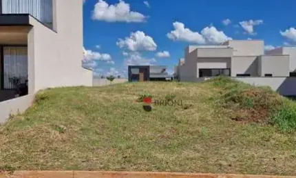 Terreno alto padrão no condomínio vivendas da mata, com 256,77m², à venda  em ribeirão preto/sp i imobiliária brioni imóveis
