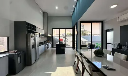 Casa Térrea de alto padrão com 208 m², 3 quartos à venda no Condomínio Praça das Flores em Ribeirão Preto/SP I Imobiliária Brioni imóveis