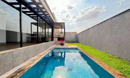 Casa com 3 quartos, 211 m² - venda por R$ 1.860.000 ou aluguel por R$ 12.228/mês - Vila do Golf - Ribeirão Preto/SP