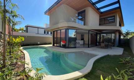 Casa sobrado alto padrão com 403 m², 4 quartos suítes à venda no Condomínio Bela Vista em Ribeirão Preto/SP I Imobiliária Brioni imóveis