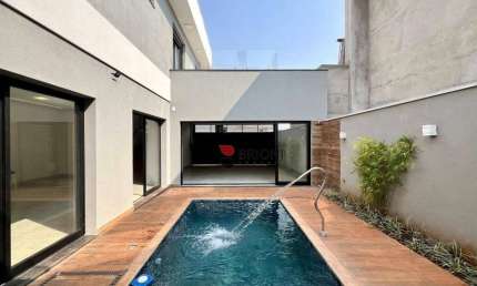 Sobrado com 5 dormitórios, 280 m², para venda e locação no Vivendas da Mata em Ribeirão Preto/SP I Imobiliária Brioni imóveis