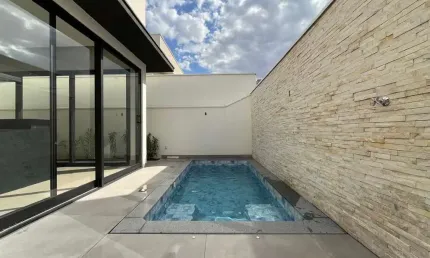 Casa térrea alto padrão com 157m², 3 quartos/suítes à venda no condomínio san marco em ribeirão preto/sp | imobiliária brioni imóveis