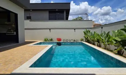 Casa alto padrão no Reserva Santa Luísa, à venda, em Ribeirão Preto - Imobiliária em Ribeirão Preto - Brioni imóveis.