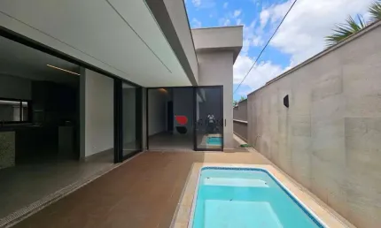 Casa térrea com 3 dormitórios à venda, 204 m² por R$ 1.850.000 - Residencial Nova Aliança Sul - Ribeirão Preto/SP