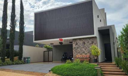 Casa alto padrão com 355m², 4 quartos à venda no Condomínio Alphaville 1 em Ribeirão Preto/SP I Imobiliária Brioni imóveis