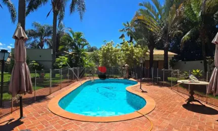Chácara alto padrão no condomínio village bandeirantes i, à venda, em jardinópolis - imobiliária em ribeirão preto - brioni imóveis.