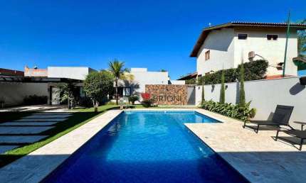 Casa térrea Alto Padrão no Condomínio Garden Villa 900m², 4 suítes, à venda em Ribeirão Preto/SP I Imobiliária em Ribeirão Preto I Brioni imóveis