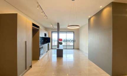 Apartamento padrão com 73m², 1 quarto para locação no Condomínio Le Monde em Ribeirão Preto/SP I Imobiliária Brioni imóveis
