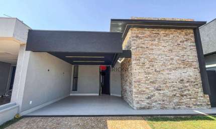 Casa térrea alto padrão, 173m², 3 quartos (suítes) no Condomínio Vivendas da Mata, à venda em Ribeirão Preto/SP I Brioni imóveis