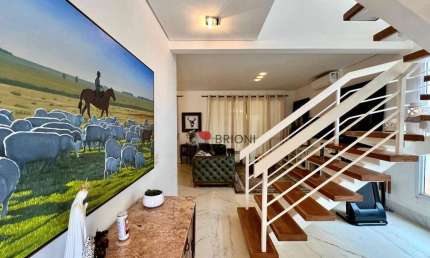 Sobrado alto padrão com 189m2 com 3 dormitórios (1 suíte) em condomínio em Ribeirão Preto I Brioni Imóveis I Imobiliária em Ribeirão