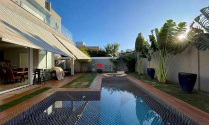 Casa sobrado com 4 Quartos/Suítes, 301m² para venda e locação no Alphaville em Ribeirão Preto/SP I Imobiliária Brioni imóveis