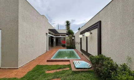 Casa alto padrão com 321m², 3 quartos/suítes para locação no Condomínio Bela Vista em Ribeirão Preto/SP I Imobiliária Brioni imóveis