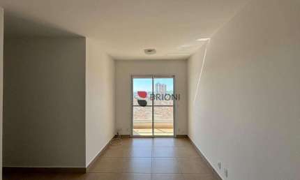 Apartamento com 3 quartos para alugar, 72 m² por R$ 3.896/mês - Ribeirânia - Ribeirão Preto/SP