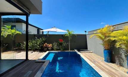 Casa Térrea Alto Padrão com 203m2 com 3 quartos (suítes) em condominio fechado Terras de Florença em Ribeirão Preto SP I Imobiliária Ribierão Preto