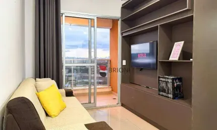 Apartamento com 1 Quarto para alugar, 37m² - Edifício Hub em Ribeirão Preto/SP I Imobiliária Brioni imóveis