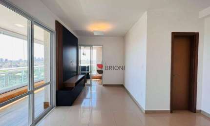 Apartamento com 3 quartos para alugar, 121 m² por R$ 6.304/mês - Nova Aliança I em Ribeirão Preto/SP I Imobiliária Brioni imóveis