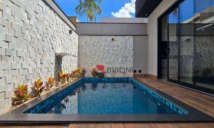 Casa térrea Alto Padrão no Condomínio Villa Romana 1, à venda, em Ribeirão Preto - Imobiliária em Ribeirão Preto - Brioni imóveis.