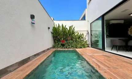 Casa sobrado alto padrão com 187m², 3 suítes | quartos à venda no Condomínio San Marco em Ribeirão Preto/SP I Imobiliária Brioni imóveis