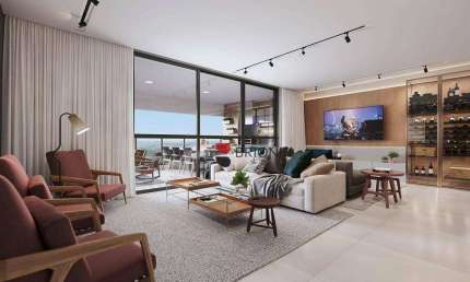 Apartamento de Alto padrão a venda com 227 m², possui 4 suítes no condomínio Cidade de Zurique em Ribeirão Preto I Imobiliária Brioni Imóveis