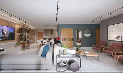 Apartamento de Alto padrão a venda com 227 m², possui 3 suítes no condomínio Cidade de Zurique em Ribeirão Preto I Imobiliária Brioni Imóveis