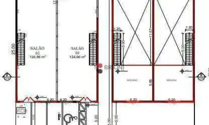 Galpão para alugar, 330 m² por R$ 16.289,71/mês - Jardim São Luiz - Ribeirão Preto/SP