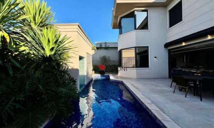 Casa sobrado alto padrão com 458m², 4 quartos/suítes à venda no Condomínio Guaporé em Ribeirão Preto/SP I Imobiliária Brioni imóveis
