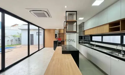 Casa com 3 quartos, 266 m² - venda por R$ 2.460.000 ou aluguel por R$ 18.991/mês - Villa do Golf - Ribeirão Preto/SP