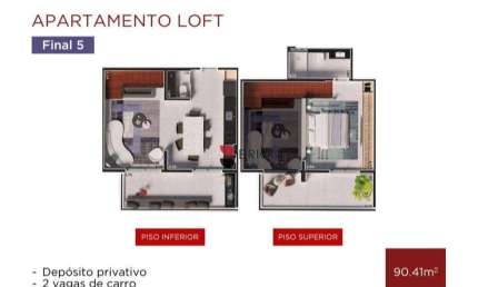 Apartamento com 1 dormitório à venda, 90 m² por R$ 827.048,08 - Nova Aliança - Ribeirão Preto/SP