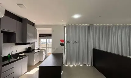 Apartamento com 1 quartio para alugar, 50 m² por r$ 3.550/mês - alto da boa vista - ribeirão preto/sp