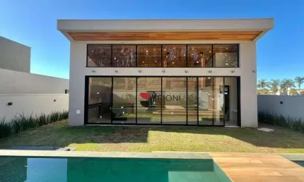 Casa Alto Padrão no Condomínio Alphaville 3, em Ribeirão Preto - Imobiliária em Ribeirão Preto - Brioni imóveis.