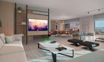 Apartamento de alto padrão a venda com 367 m2, 4 suítes no condomínio cidade de seattle em ribeirão preto i imobiliária brioni imóveis