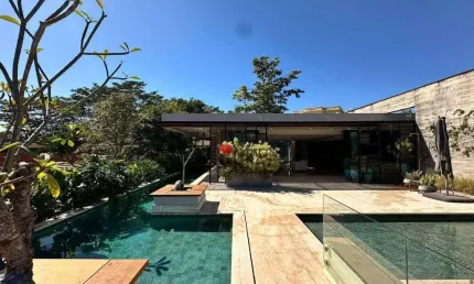 Casa sobrado de alto padrão com 890 m², 4 quartos à venda no condomínio ipê roxo em ribeirão preto/sp i imobiliária brioni imóveis