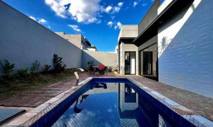 Casa térrea à venda com 250m2 com 3 quartos (suites) Alphaville em Ribeirão Preto I Imobiliaria em Ribeirão Preto